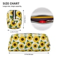 thumbnail image 4 of Rocae Sunflowers for Multifunctional Pen Organizer with Zipper Closure, Ideal for Tools, Gadgets, Cosmetics, Stationary,Travel Accessary, 4 of 5
