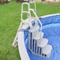 thumbnail image 6 of Main Access 200100T Above Ground Pool Ladder Steps w/ Mat Pad + 2 Sand Weights, 6 of 9