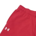 thumbnail image 3 of Under Armour Boy's Drawstring Waist Hustle Fleece Straight Leg Pant (Red, L), 3 of 3