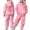 Pink, variant on LIUYUNNN Kids Sweatsuit Set for Girls 2PC Long Sleeve Letter Dark Green Soft Hoodie Sweatpants Fall Clothes 7-8 Years Girls Outfits Boys Girls Fall and Winter Outfits