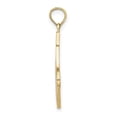thumbnail image 2 of FJC Finejewelers 10k Yellow Gold Ho Ho Ho Christmas Stocking Charm, 2 of 6