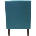 thumbnail image 5 of Mainstays Kinley Lounge Arm Chair, Teal Polyester Fabric, 5 of 6