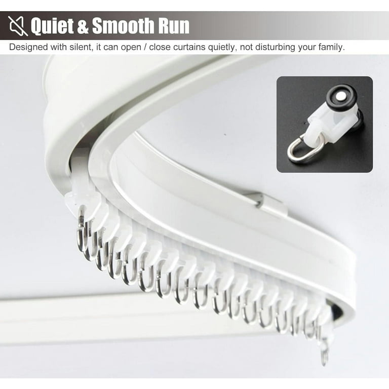 Ceiling Curtain Track,Bendable Curtain Rail,Aluminium Curtain Rail