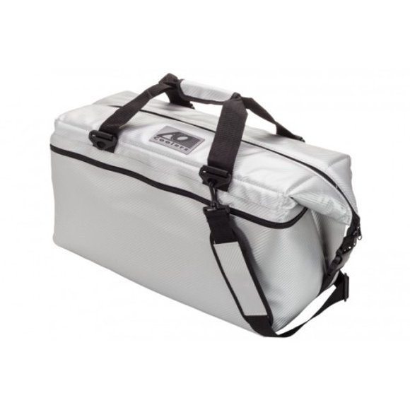 AO Coolers Carbon Series Cooler Silver 36 Pack Carbon Cooler 12 in.