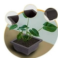 thumbnail image 6 of Vsenkes 5 Pieces Flower Pots Simple Containers for Office Yard Indoor Outdoor Plants Square Shallow, 6 of 9
