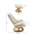 thumbnail image 5 of Sillón VANLIG Reposet con Taburete Reposapies Paris Beige, 5 of 5