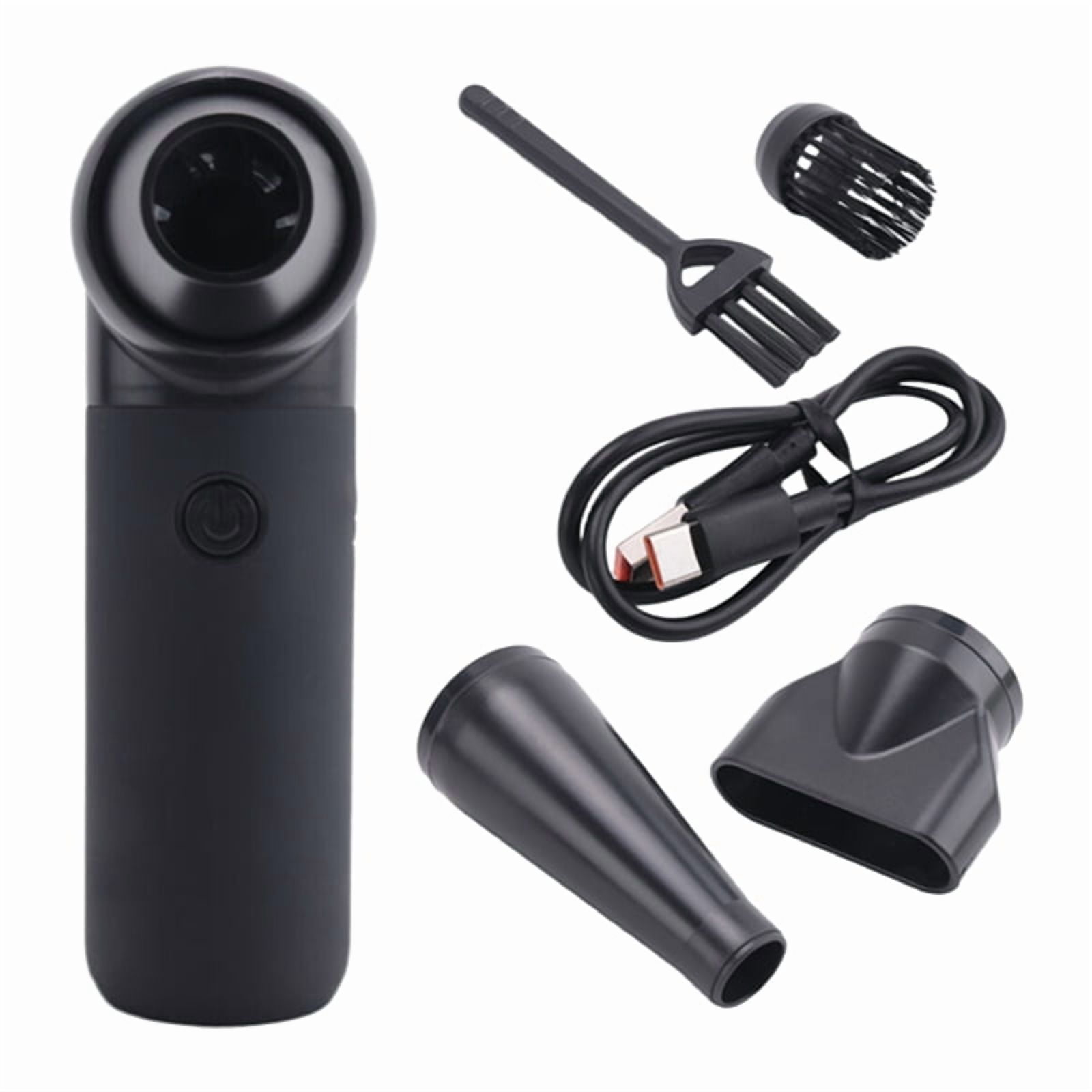 Compressed Air Duster,180000RPM Dryer Blower,3 Gear Portable Electric Air Duster,for Car _0t51