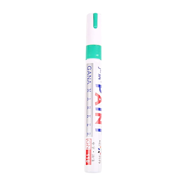 Juego de Rotuladores de Pintura Al Óleo de 12 Colores - Punta Fina de 15 Ml (2,2-2,8 Mm) para Metal, Madera y Proyectos de Bricolaje - Incluye Rojo, Negro, Azul, Amarillo y Más - Longitud de 145 Mm -