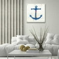 thumbnail image 5 of Epic Art 'Nautical Collage III on Newsprint' by Courtney Prahl, Acrylic Glass Wall Art, 24"x24", 5 of 5