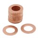 thumbnail image 1 of Arandelas Planas Cobre Juntas de círculos de La Placa 12mm Diámetro Interior 20Pcs, 1 of 1