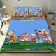 thumbnail image 1 of Osos Montañeses Conjunto de sábanas temático, trío de piezas, cómodo y amigable con la piel, diseño único, regalo de decoración para el hogar para familiares, amigos y fans,135cm *200cm, 1 of 6