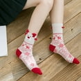 thumbnail image 4 of EnJoCho Minimalist Women'S Short Socks Contemporary Crew-Length Socks For Women Artsy Fashion Mid-Ankle Socks For Ladies Christmas Women Cotton Socks Multi-Color Women's Winter Socks, 4 of 6