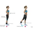 thumbnail image 4 of 1 Pair Ankle Straps for Cable Machines Padded Ankle Cuffs - for Legs, Glutes, Abs and Hip Workouts Fits Women & Men - Fully Adjustable & Breathable Ankle Strap, 4 of 5