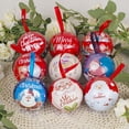 thumbnail image 3 of Adorno navideño colgante con forma de bola de hadas, caja de regalo de dulces navideños, colgante creativo con forma de bola de hierro, artículo navideño, colgante de ambiente, 3 of 4