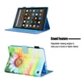 thumbnail image 5 of Fire HD 8 Case 10th Generation, Fire HD 8 Plus Case 2020, Allytech Slim Shell PU Leather Folio Flip Magnetic Auto Sleep Wake Shockproof Kickstand Case for Amazon Fire HD 8 2020, Sunflower, 5 of 6