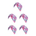 thumbnail image 3 of Minnieouse Estilos bohemios turbantes para mujer diseño elástico diadema preatada gorra plisada Skullcap moda sombreros Swirly Headcover rosered Type2 NO2 Minnieouse  CBP206606, 3 of 4