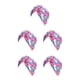 thumbnail image 1 of Qarigey Estilos bohemios turbantes para mujer diseño elástico diadema preatada gorra plisada Skullcap moda sombreros Swirly Headcover rosered Type2 NO2 Qarigey CBP206606, 1 of 4