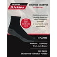 thumbnail image 4 of Genuine Dickies Quarter Socks, 6 Pack, 4 of 4