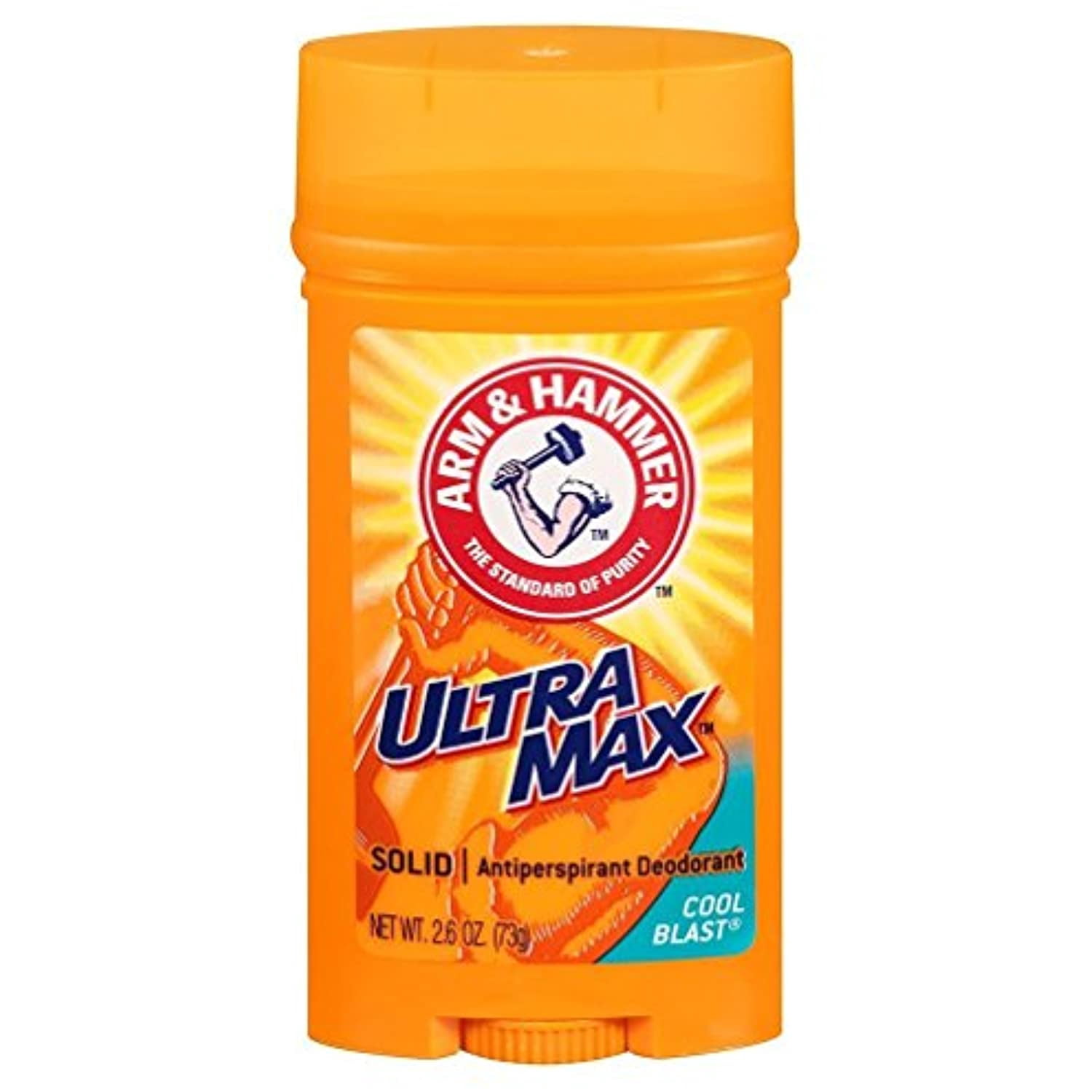 Arm & Hammer Ultra Max Antiperspirant Deodorant, Invisible Solid, Cool