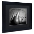 thumbnail image 3 of Trademark Fine Art "Cayendo" Canvas Art by Moises Levy Black Matte, Black Frame, 3 of 5