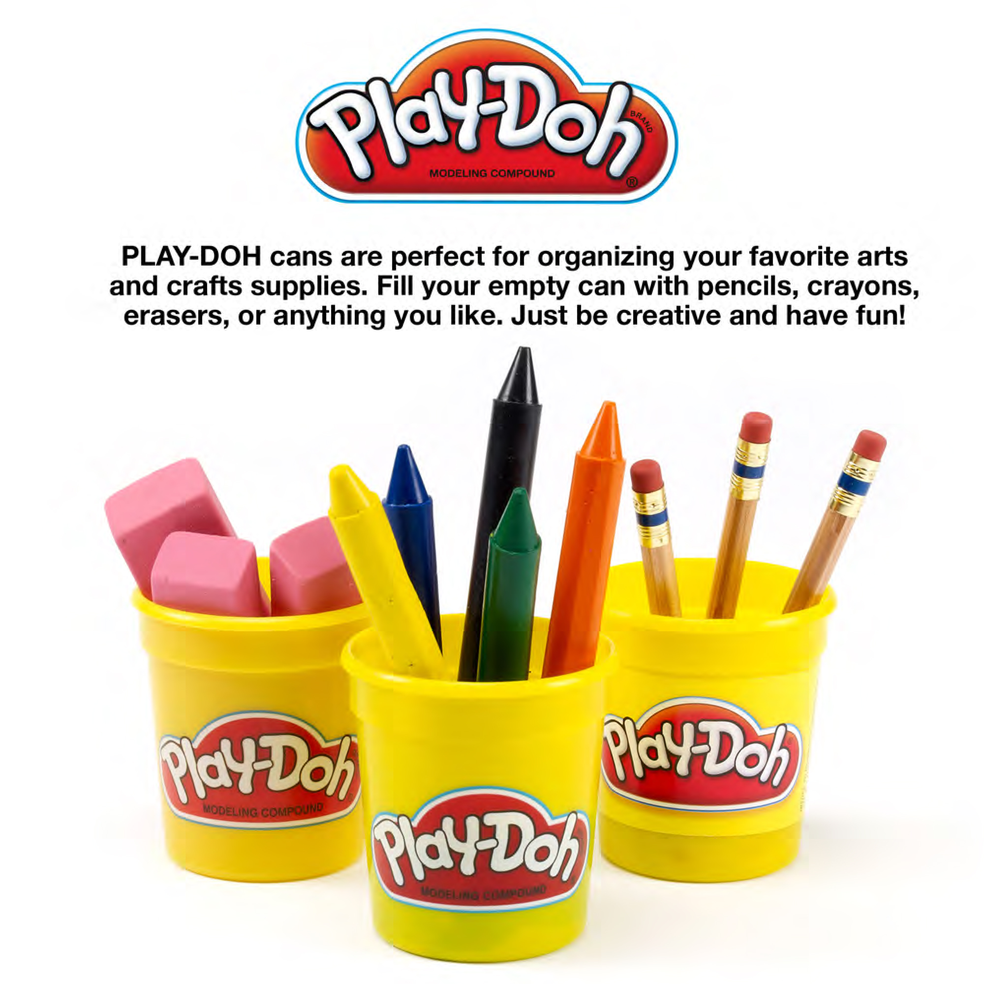 Play-Doh Modeling Compound Play Dough Can - Bright Red (4 oz) - image 3 of 3