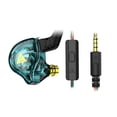 thumbnail image 1 of Cateissary Auriculares HIFI de 3,5 mm Auricular Electrónica Auricular Sonido estéreo Púrpura Teléfono y Comunicación Verde claro, 1 of 6