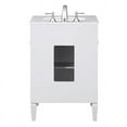 thumbnail image 5 of Elegant Decor Park Ave 24" Wood Single Bathroom Vanity in White, 5 of 11