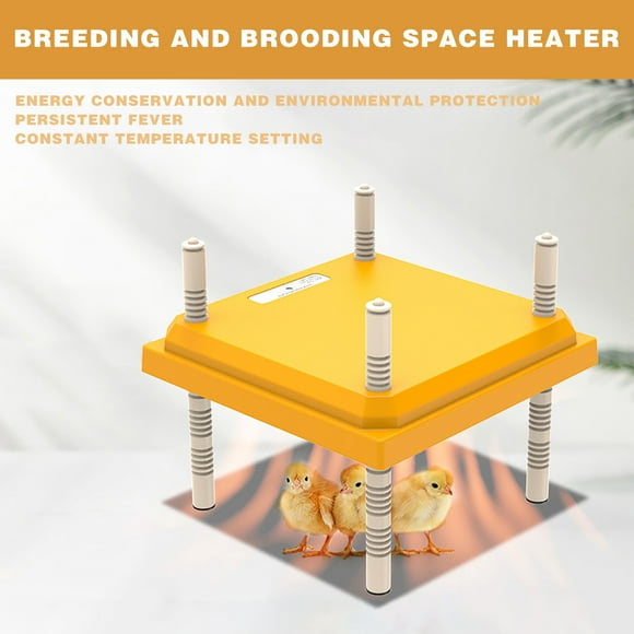 Qaailabf Chicken Brooder Heater Insulation Board for Baby Chicks, Space Heater for Pet Raising Pavilion, Poultry Heat Lamp Alternative for Chicken Coop