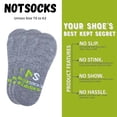 thumbnail image 3 of NotSocks Kids Insole Covers 3-Pack – Bamboo Charcoal Odor Control, Moisture-Wicking Sockless Solution, Fits Kids Size T5–K2, Insoles Not Included, 3 of 8