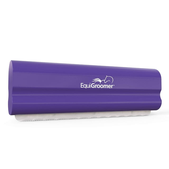 Cepillo para deshedar EquiGroomer para perros y gatos, color morado
