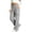 Gray, variant on Plebaso Girls Boys Baggy Sweatpants Elastic Waist Joggers Wide Leg Open Bottom Athletic Cargo Pants for Kids