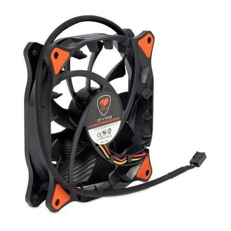 Cougar Vortex CF-V12H 120mm Hydro Dynamic Bearing Fluid Case Fan  Orange