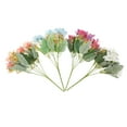 thumbnail image 4 of WASHWEPE Artificial Flower Bouquet Plastic Silk Flowers Home Decoration 4Pcs 3.5x3.5x5.9in, 4 of 7
