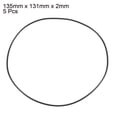 thumbnail image 2 of Unique Bargains 5 Pcs Joint Rond en Caoutchouc Noir pour Joint d'Huile 135 x 2mm, 2 of 3