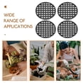 thumbnail image 3 of MERRYHAPY 100Ud Planter Hole Mesh Mat Negro Para Jardín Con Material Ligero Y Resistente Para Macetas, 3 of 6