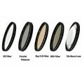thumbnail image 3 of Opteka 55mm High Definition II Professional 5 Piece Filter Kit includes UV, CPL, FL, ND4 and 10x Macro Lens, 3 of 4