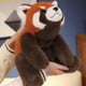 thumbnail image 3 of Peluche PASHMAIRE con forma de panda rojo pesado de 30 cm, 3 of 8