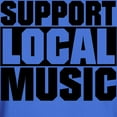 thumbnail image 3 of CafePress - Support Local Music T Shirt - Men's Classic Graphic Cotton T-Shirt, 3 of 4