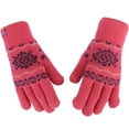thumbnail image 1 of Guantes de invierno con pantalla táctil para mujer y niña, guantes de punto suaves y cálidos, 1 of 5
