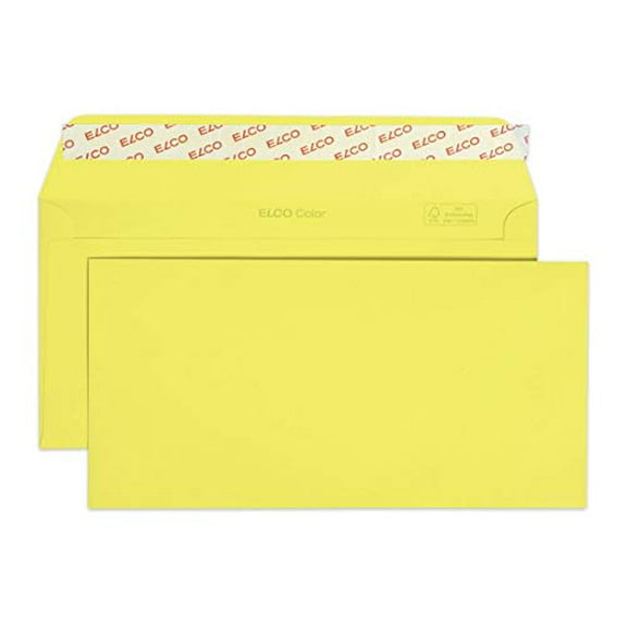 Elco 18833.72 Colour Box with Lid and 250 Envelopes / Envelopes Peel and Seal C5/6 DL 100 g Int