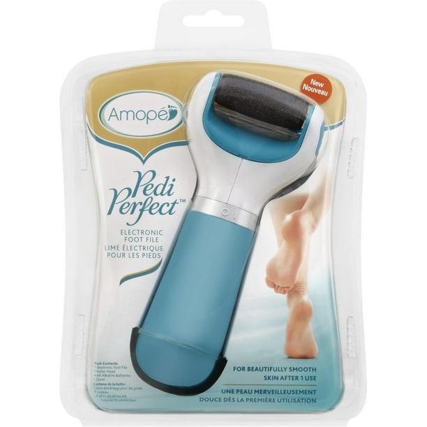 Amope Pedi Perfect Electronic Foot File Dry Foot File (old version), Callous Remover Regular