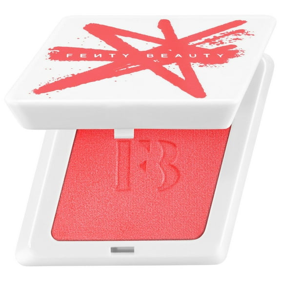 FENTY BEAUTY by Rihanna Fenty Cheeks Suede Waterproof Powder Blush Color: Lolly Poppy Size: N/A