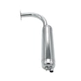 thumbnail image 1 of Durable Chrome High Quality Exhaust Pipe For 48 66 70 80cc  Bike Engine, 1 of 7