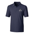 thumbnail image 2 of Men's Cutter & Buck Navy Utah State Aggies Big & Tall Forge Pencil Stripe Stretch Polo, 2 of 3