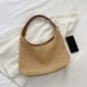 thumbnail image 2 of Bolso hueco tejido para mujer, de hombro de gran capacidad, de compras portátiles, 2 of 8