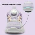 thumbnail image 4 of BABAYA Toddler Girls Sneakers Casual Slip on Walking Athletic Shoes with Rotating Buckle, 4 of 10
