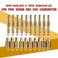 thumbnail image 4 of 20pcs Carburetor Jet Kit 10 Main & 10 Slow Jets, Diverse Sizes for Engine Tuning, 4 of 5