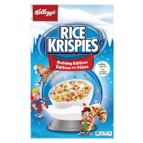 Kellogg's Rice Krispies des fêtes,  440g