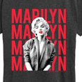 thumbnail image 3 of Marilyn Monroe - Stacked Name Short Sleeve Graphic T-Shirt, 3 of 5
