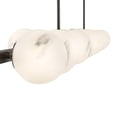 thumbnail image 4 of Fredrick Ramond Fr41909 Selene 14 Light 74" Wide Linear Chandelier - Brass, 4 of 7